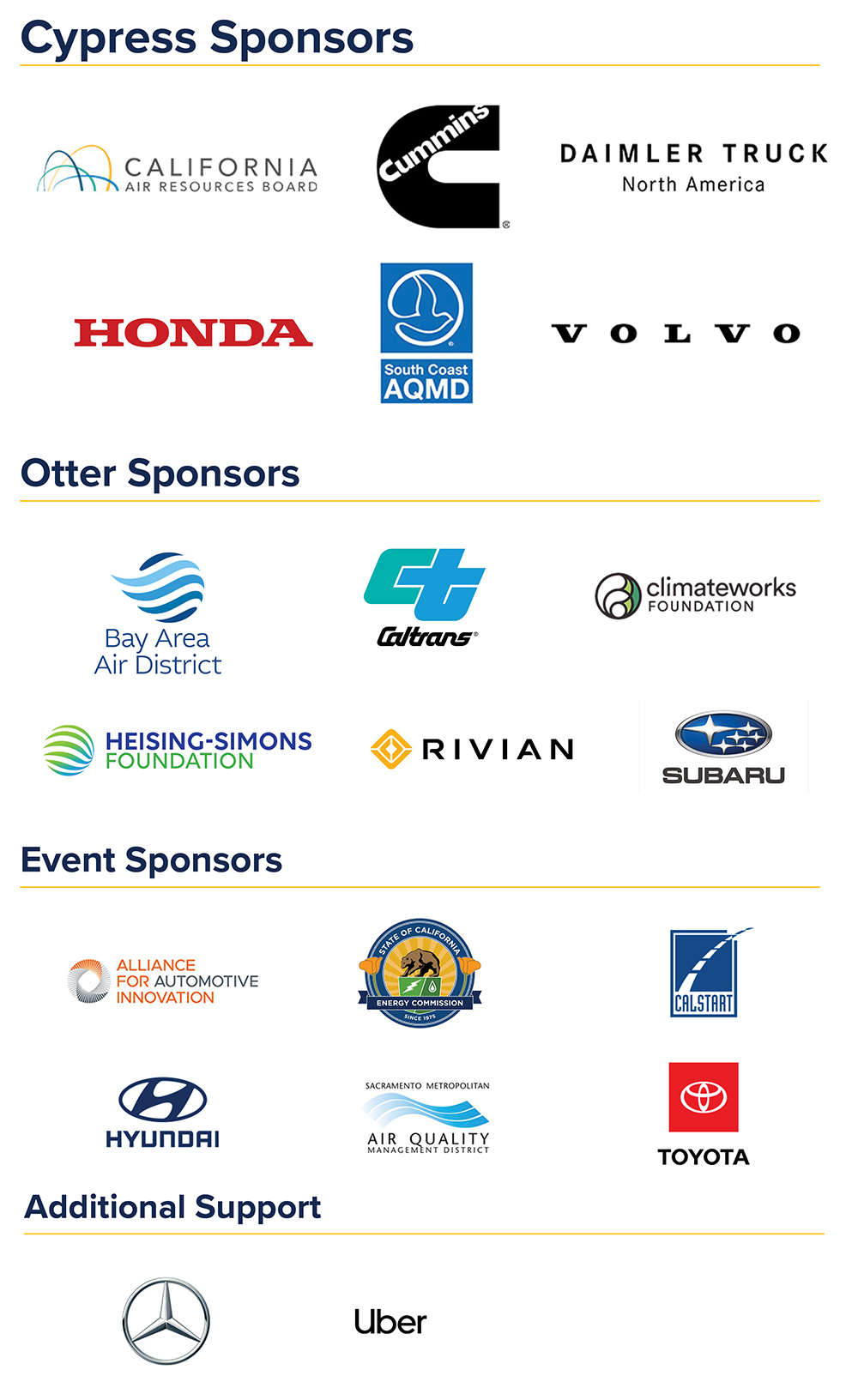 2025 Asilomar Sponsors