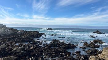 Rocky shoreline