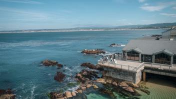 View from Monterey Bay Aquarium