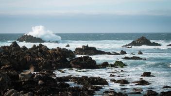 Rocky shoreline