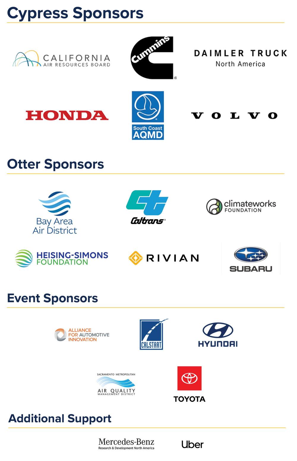 2025 Asilomar Sponsors
