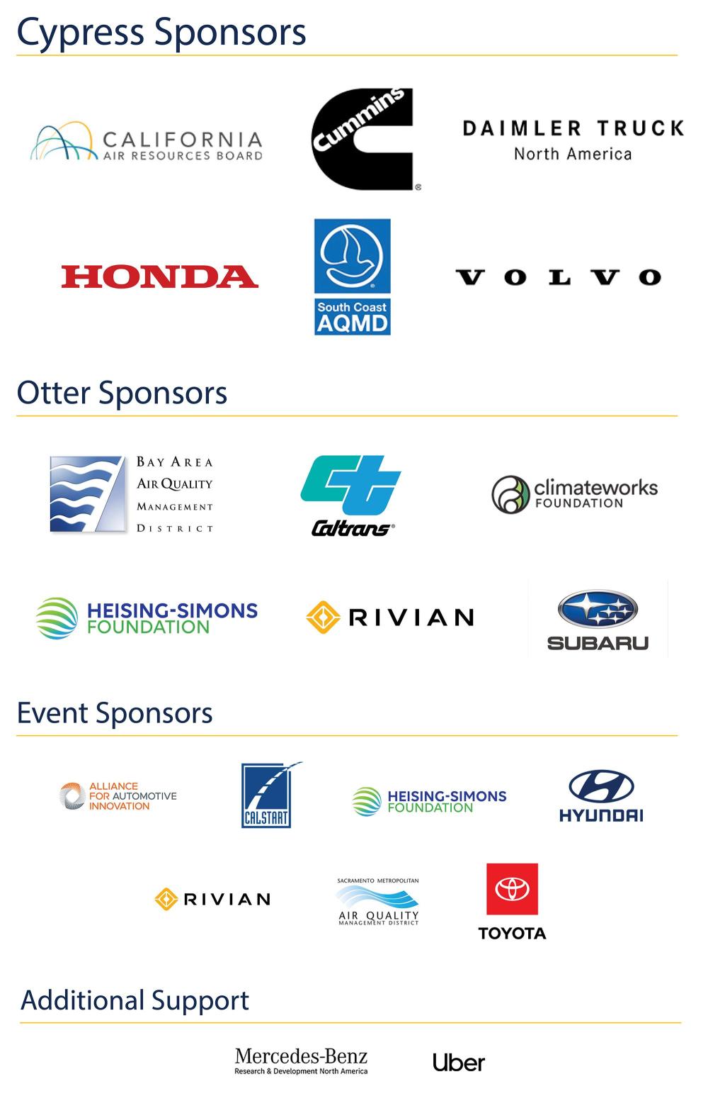 2025 Asilomar Sponsors